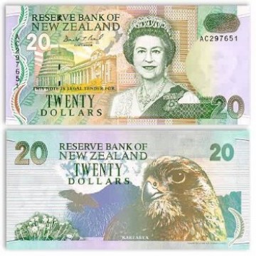 NZD Dollar 20 Bills